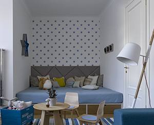 原木匠-儿童房榻榻米